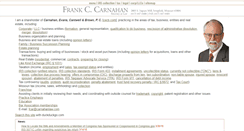 Desktop Screenshot of carnahanlaw.com